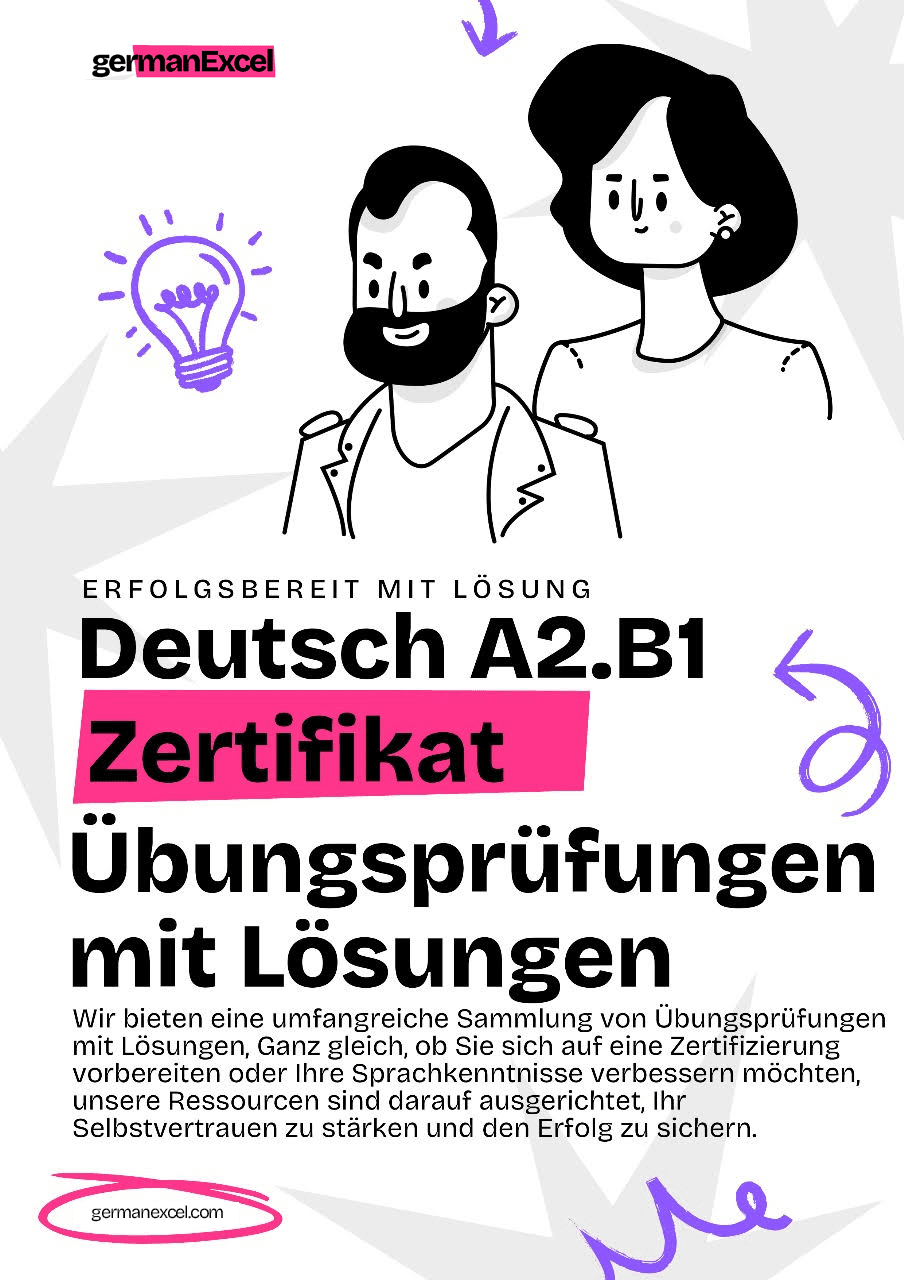 A2 B1 Model tests PDF E-Book - German Excel